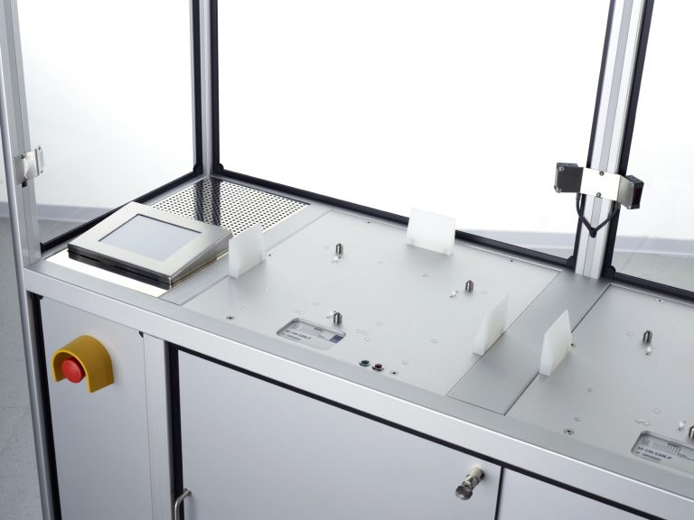 RFID based Smart Load Port with GUI touchscreen