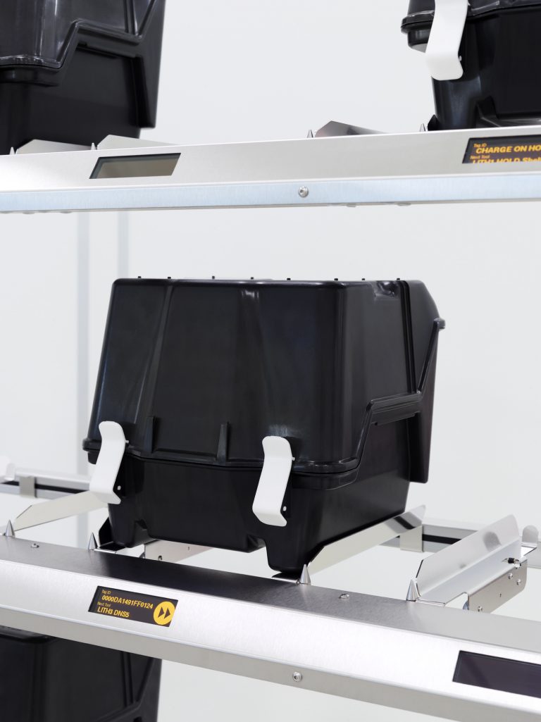 RFID Regal Lagerplatz mit Carrier