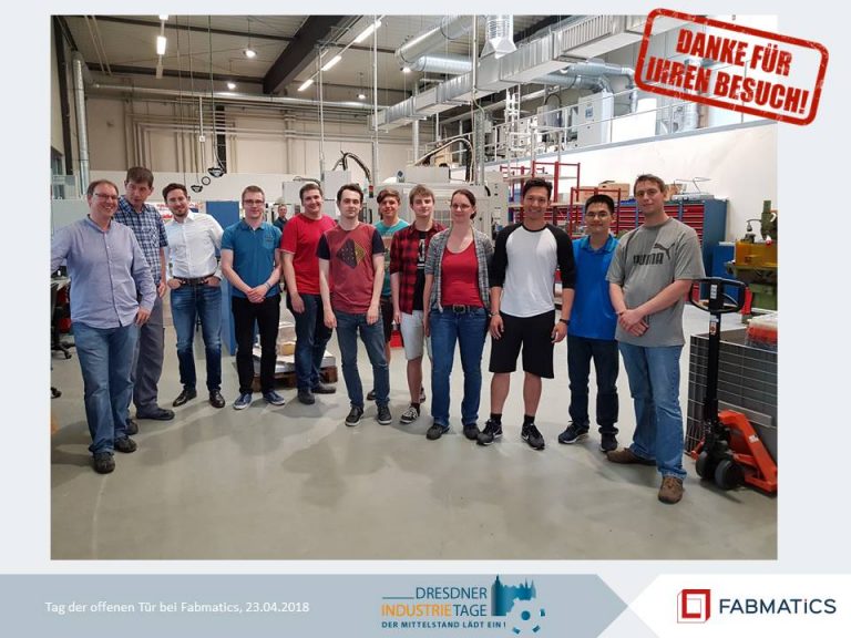 Studenten bei Fabmatics