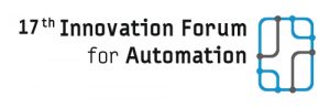 Logo of the 17th Innovation Forum for automation 2020, organized by the Automation Network Dresden (AIS, Systema, Xenon and Fabmatics).