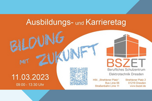 BSZ für Elektrotechnik Dresden Ausbildungs- und Karrieretag 2023