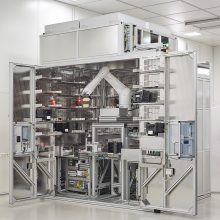 Test Wafer Center with open doors